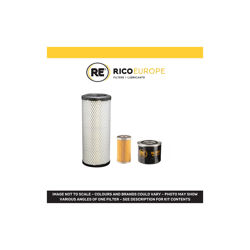 KIOTI CK 25 HST Filter Service Kit Air Oil Fuel Filters w/DAEDONG  Eng.