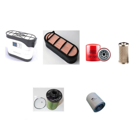 Kubota M7-151 Filter Service Kit Air Oil Fuel Filters with Kubota Engine YR 2015 M14
