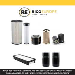 KUBOTA M 9540 DTQ Filter Service Kit w/Kubota V3800Di-Te2-Qz Eng.