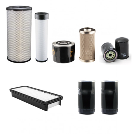KUBOTA M9540 DTQ Filter Service Kit w/Kubota V3800Di-Te2-Qz Eng.