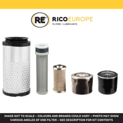 Kubota U17-3 Mini E xcavator Filter Kit