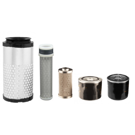 KUBOTA U17-3 ALPHA Filter Service Kit w/Kubota D 902 Eng. Air, Oil, Fuel Filters