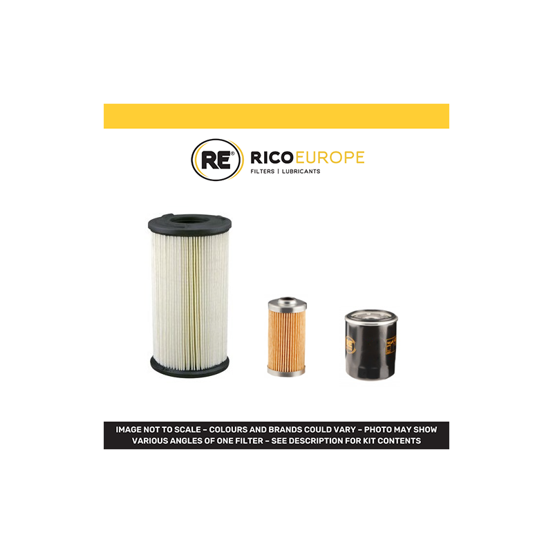 MASSEY FERGUSON GC 2300 Filter Service Kit Air Oil Fuel Filters