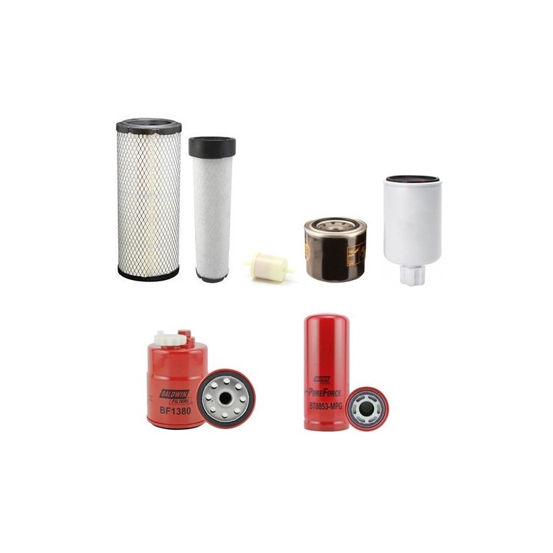 TORO GROUNDMASTER 3500D Filter Service Kit Air Oil Fuel Filters w/Kubota D1105T Eng. YR 2000-