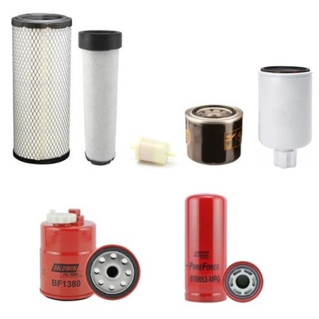 TORO GROUNDMASTER 3500D Filter Service Kit Air Oil Fuel Filters w/Kubota D1105T Eng. YR 2000-