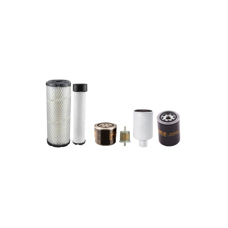 Toro GroundsMaster 3500D Filter Service Kit with Kubota D1105T Engine Year 2000-