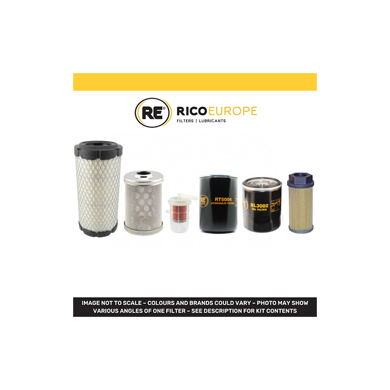 Volvo EC15B Excavator Filter Kit