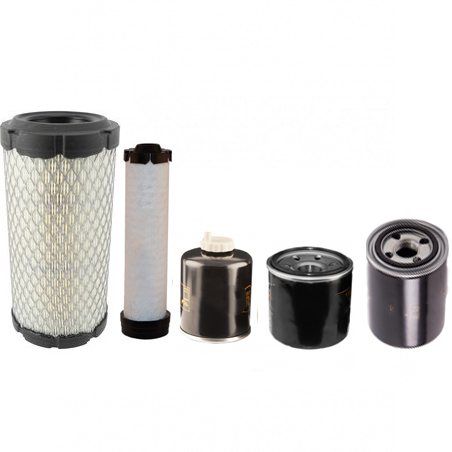 Bobcat E08 Filter Service Kit with Kubota D722-E2B Engine