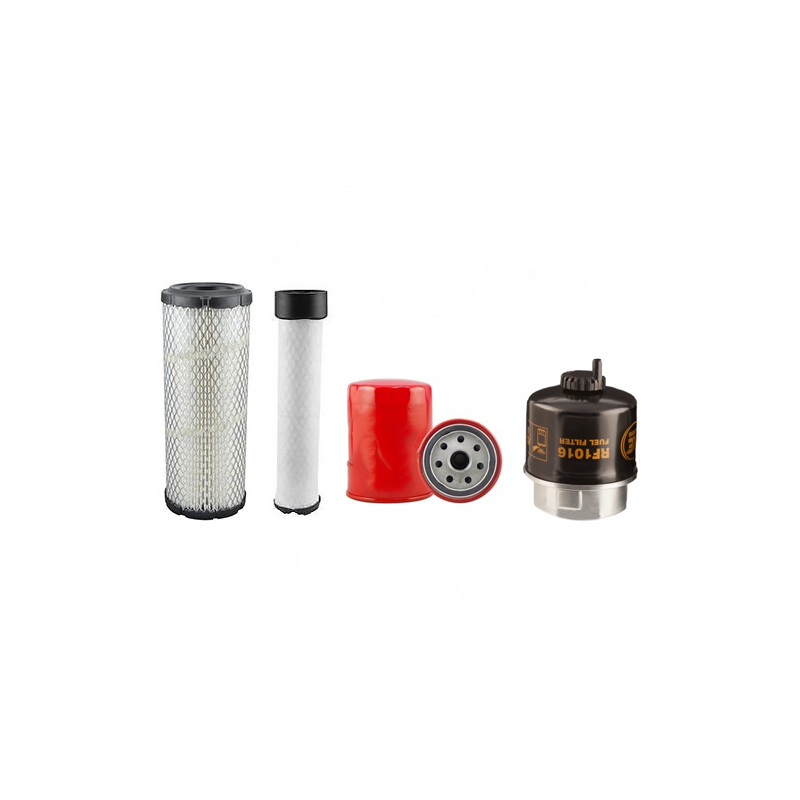 Filter service kit suitable for CAT 301.5 w 3003NA Eng. Yr -2005 Air Oil Fuel