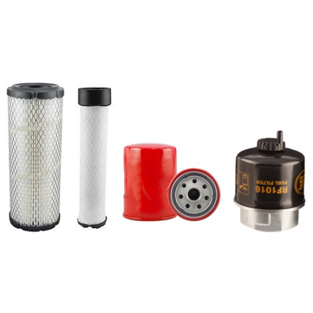 Filter service kit suitable for CAT 301.5 w 3003NA Eng. Yr -2005 Air Oil Fuel