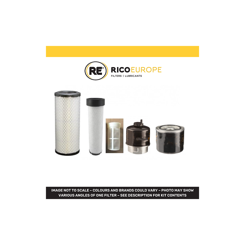 CATERPILLAR 305 C CR Filter Service Kit w/Mitsubishi S4Q2-T Eng. Air, Oil, Fuel Filters