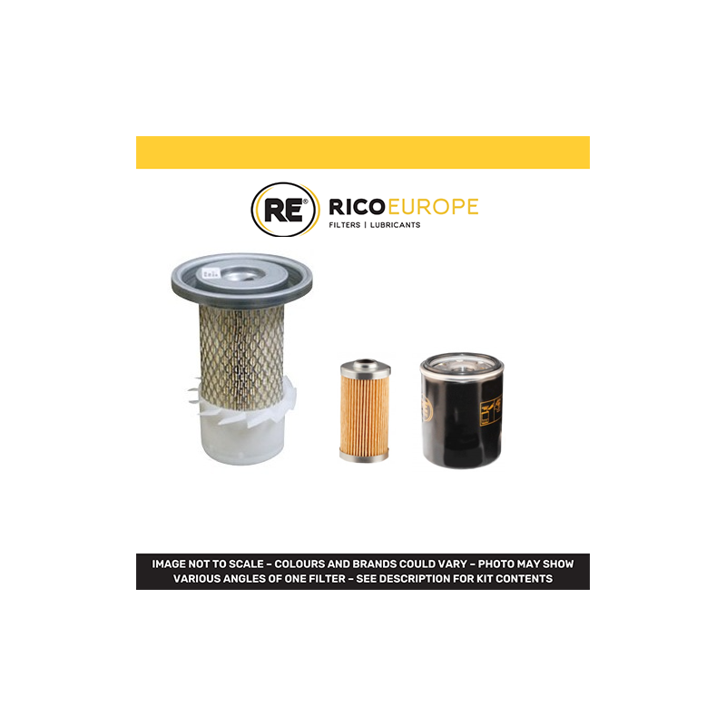Hitachi EX15 Excavator Filter Kit