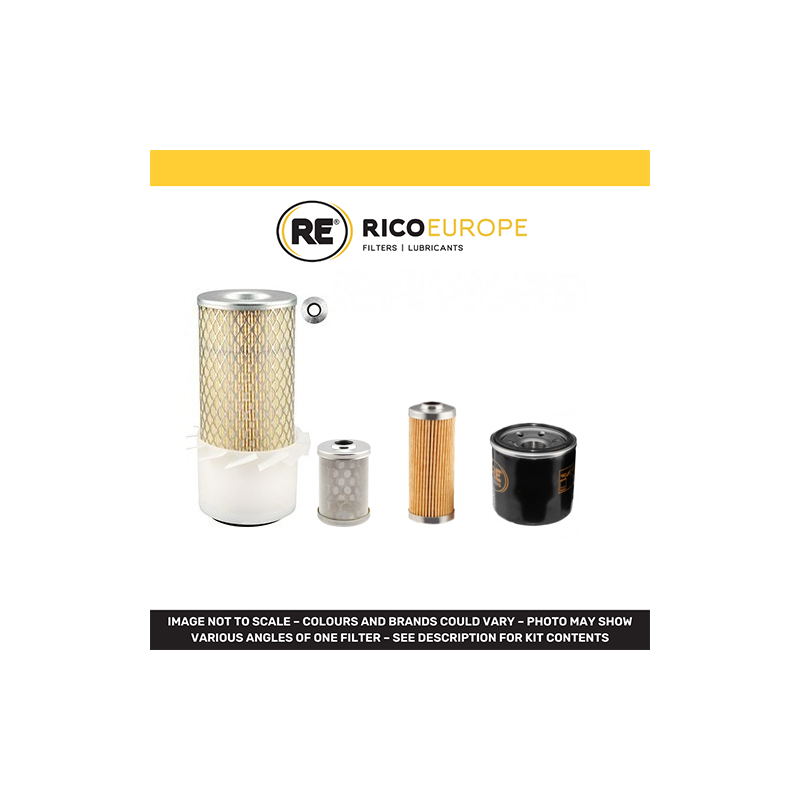 Case CX23 Filter Service Kit - Air - Oil - Fuel Filters