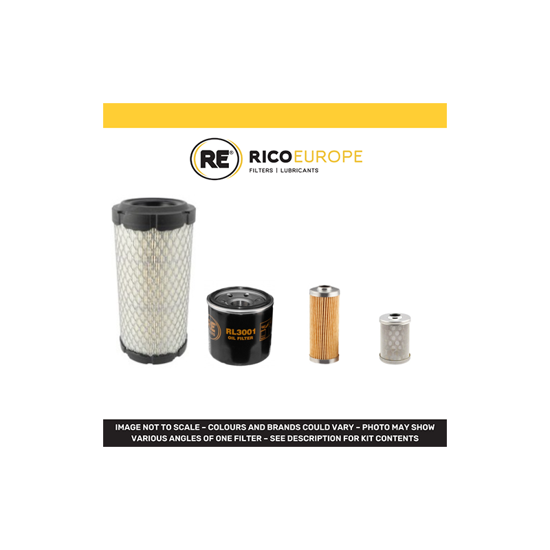 Hitachi ZX17U-2 Excavator Filter Kit