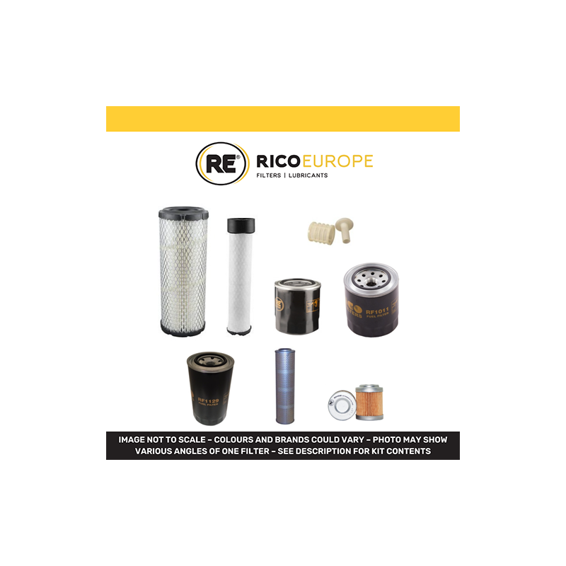 Hitachi ZX38U-3 Excavator Filter Kit