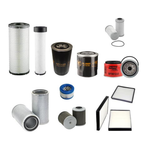 HYUNDAI R55-9 Filter Service Kit w/Yanmar 4TNV98 Eng. SN Serie 2040- YR 2010-