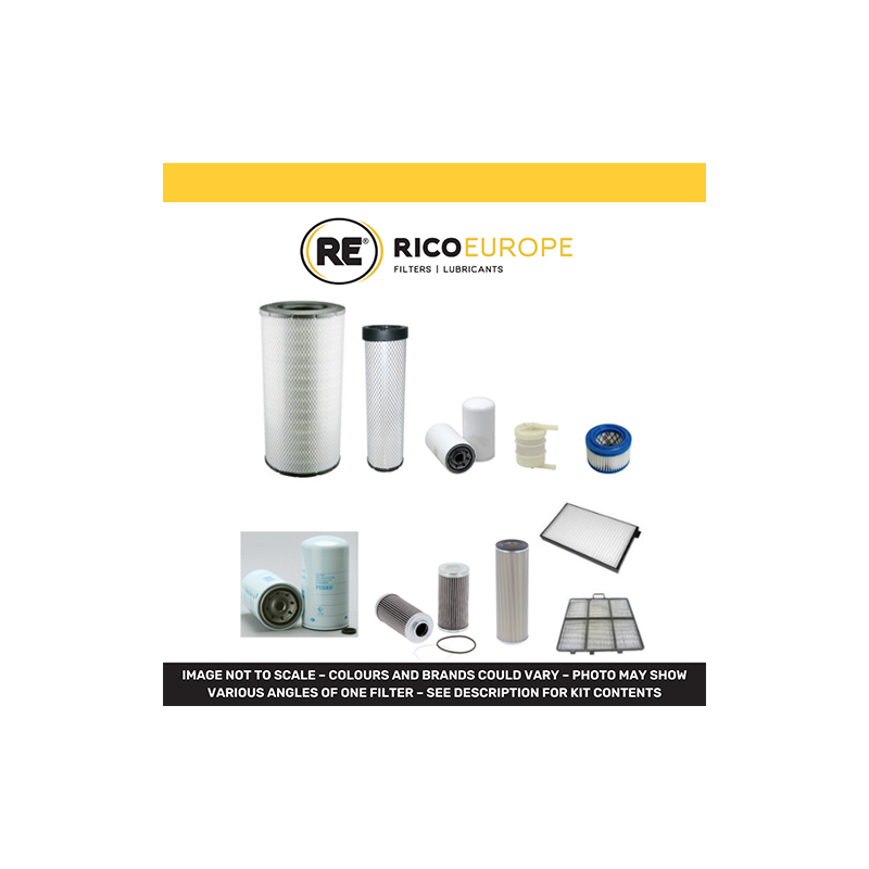 HYUNDAI R 210LC-9 FILTER SERVICE KIT W/ CUMMINS QSB6.7 ENG