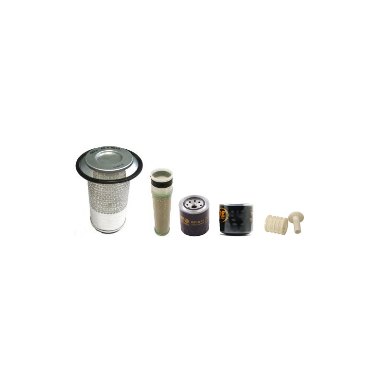 Case CX50B Filter Service Kit Air Oil Fuel Filters with Yanmar 4TNV88-XYB Engine YR 2005-