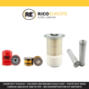 Filter Kit for JCB 801.4, 801.5, 801.6 Air Oil Fuel Perkins 103.10 Engine