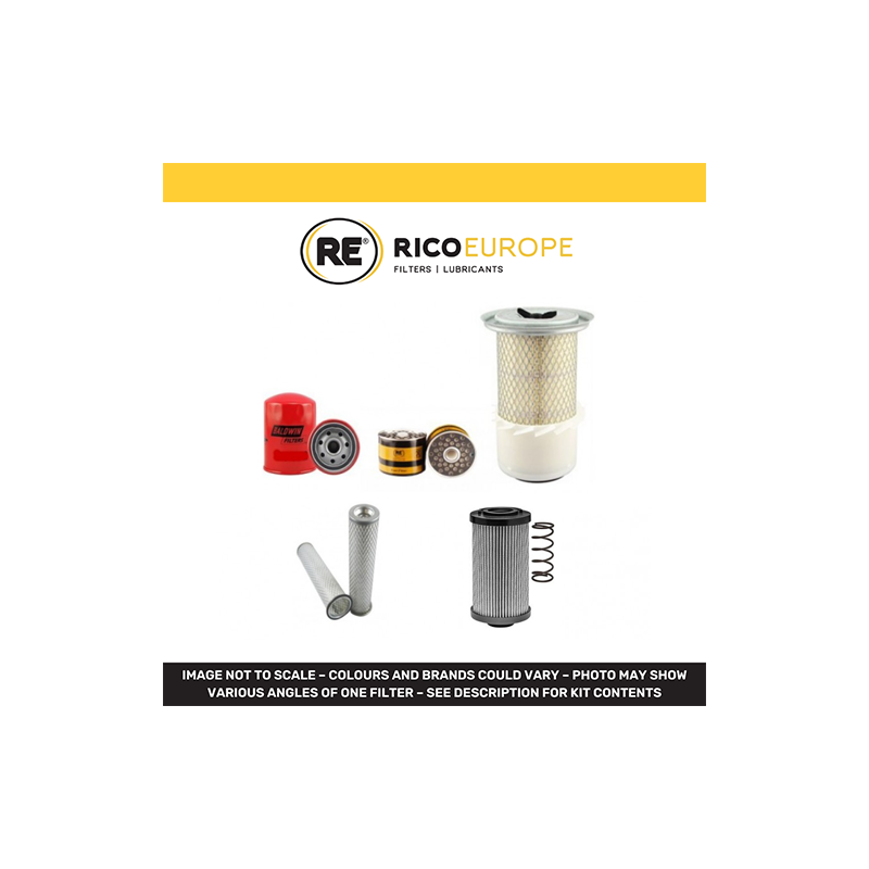 JCB 801.4, 801.5, 801.6 Filter Kit