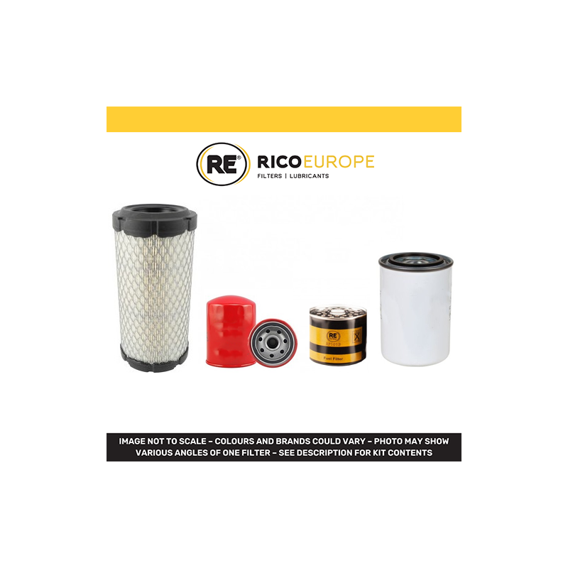 JCB 8014, 8015, 8016, 8017, 8018 Filter Kit