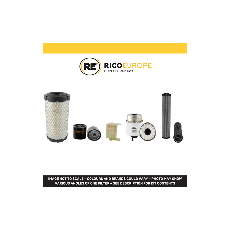 JCB 8018 CTS Filter Service Kit w/Perkins 403D11 Eng.