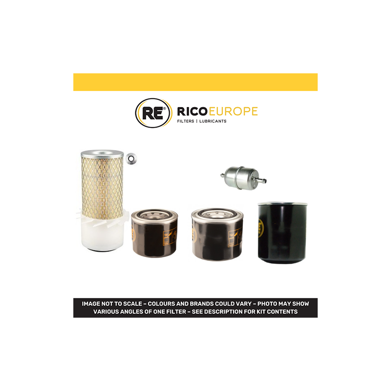 Kubota KH31, KH35, KH36 Filter Service Kit Including Hydraulic Filter