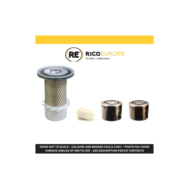 KUBOTA KX 36 Filter Service Kit w/Kubota D 662BH Eng.  Air, Oil, Fuel Filters