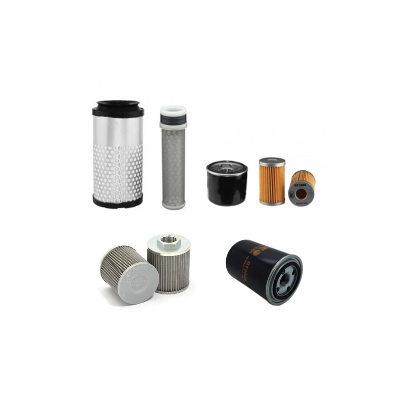 Kubota KX41-3 Filter Service Kit with Kubota D 902EBH Engine