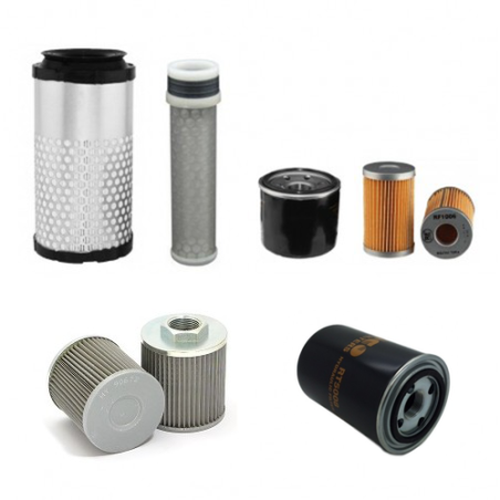 Kubota KX41-3 Filter Service Kit with Kubota D 902EBH Engine