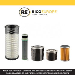 Kubota K x71-3 Compact E xcavator Filter Kit