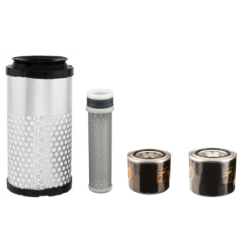 Filter Kit for Kubota U 15-3 Air Oil Fuel Filters with Kubota D782 Engine YR 2011-