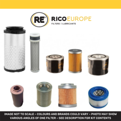 Kubota U25-3A Mini E xcavator Filter Kit