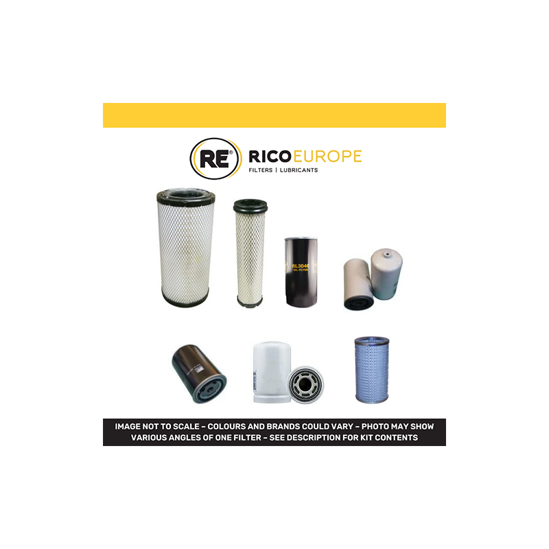 MERLO P 40.7 (CS) Filter Service Kit Air Oil Fuel Filters w/Deutz TCD 2012 L04 Eng.