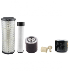 Filter Kit for Takeuchi TB53FR with Yanmar Serial No 15810675- Air Oil Fuel