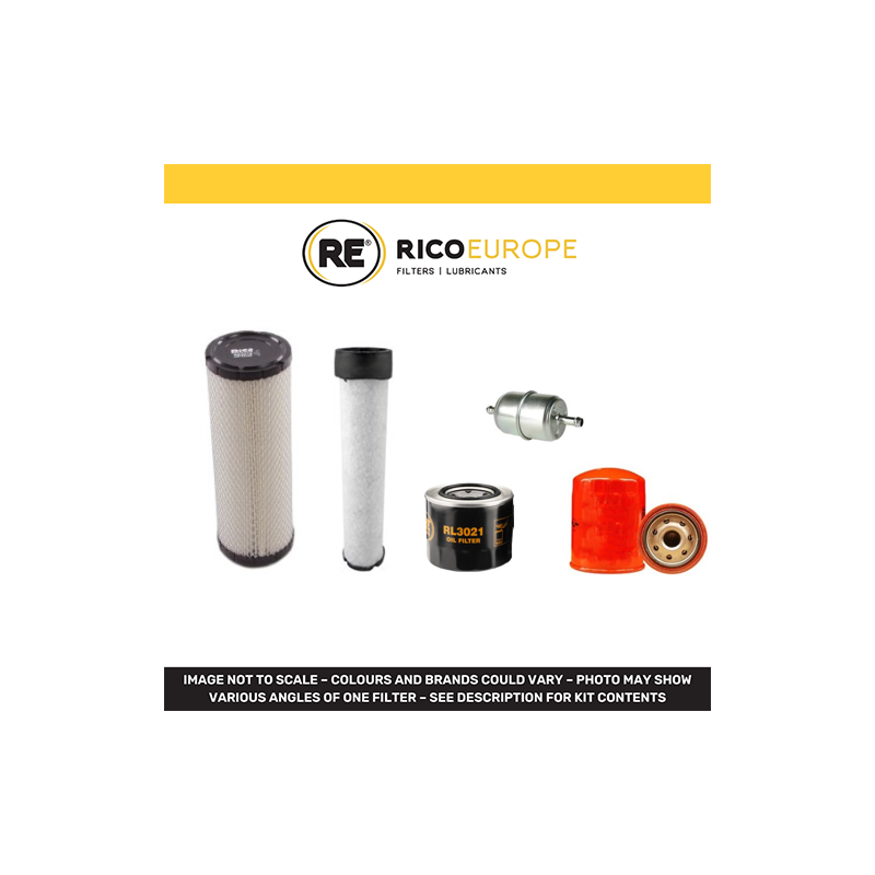 TEREX TA 3 S/H/SH Filter Service Kit w/Kubota V 2203M Eng. Air, Oil, Fuel Filters