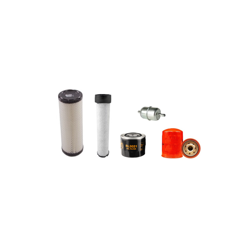 TEREX TA3S /H/SH Filter Service Kit w/Kubota V 2203M Eng. Air, Oil, Fuel Filters