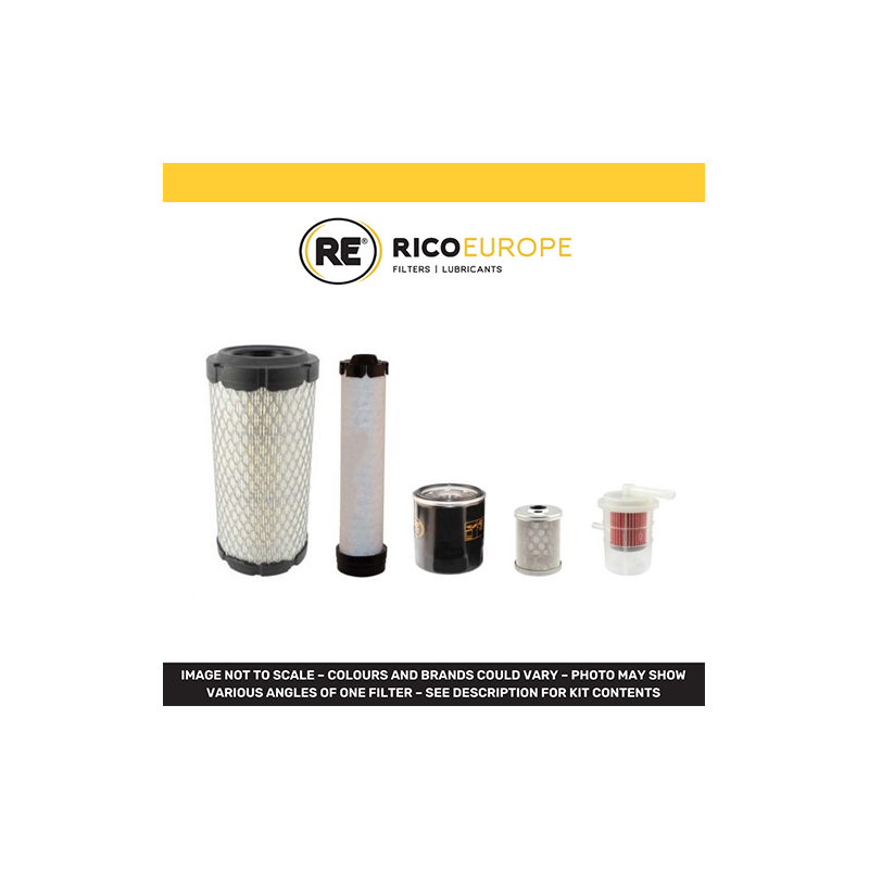 Volvo EC13, EC15, EC20 Filter Service Kit Air, Oil, Fuel Filters