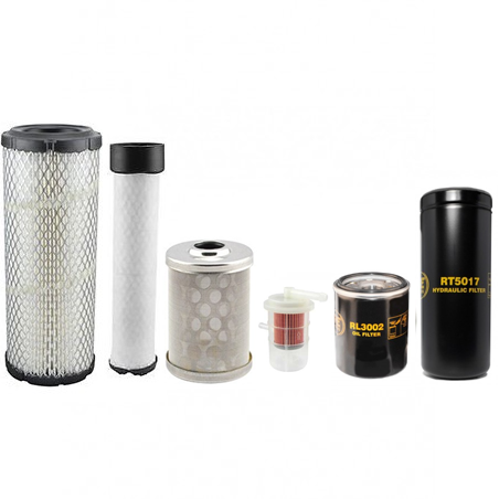 Volvo EC25 Filter Service Kit with Mitsubishi S3L2 engine