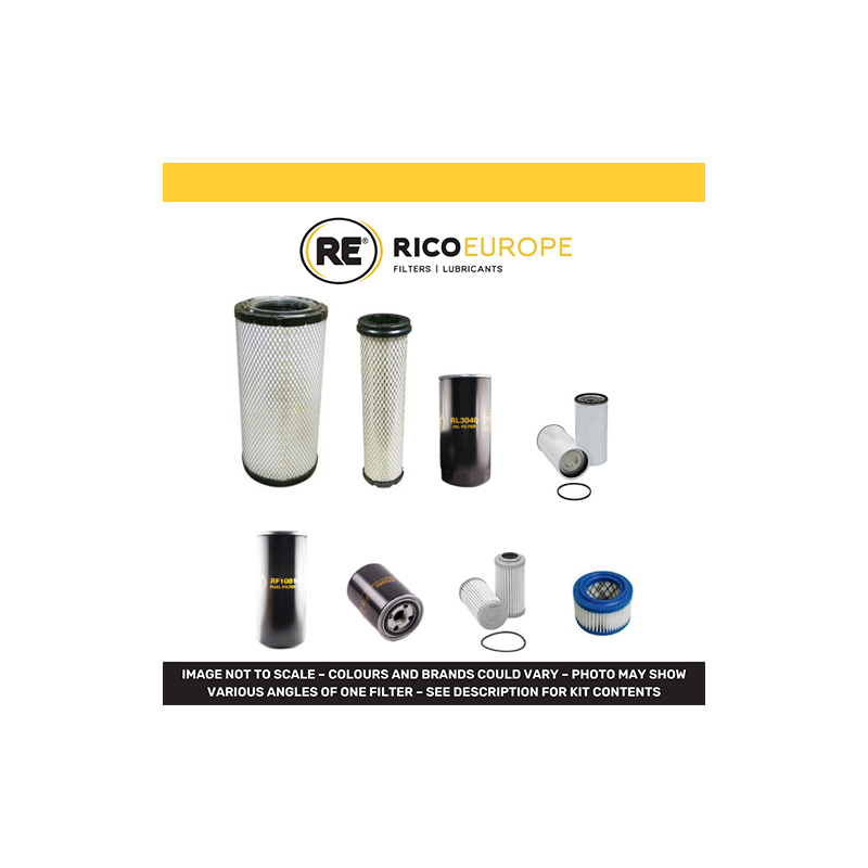VOLVO EC140 DL Filter Service Kit Air, Oil, Fuel Filters