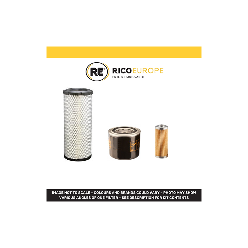 BRANSON 2800 H Filter Service Kit Air Oil Fuel Filters w/KUKJE Eng.