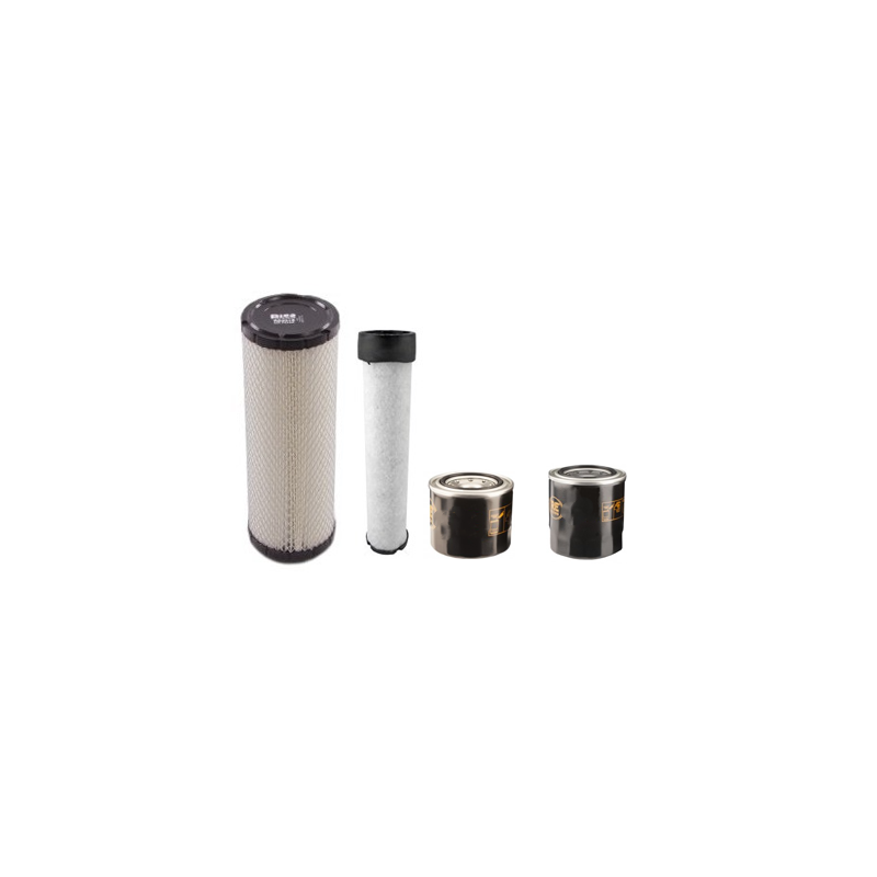 EUROTRAC W11 Filter Service Kit Air Oil Fuel Filters w/Kubota D1105 Eng.