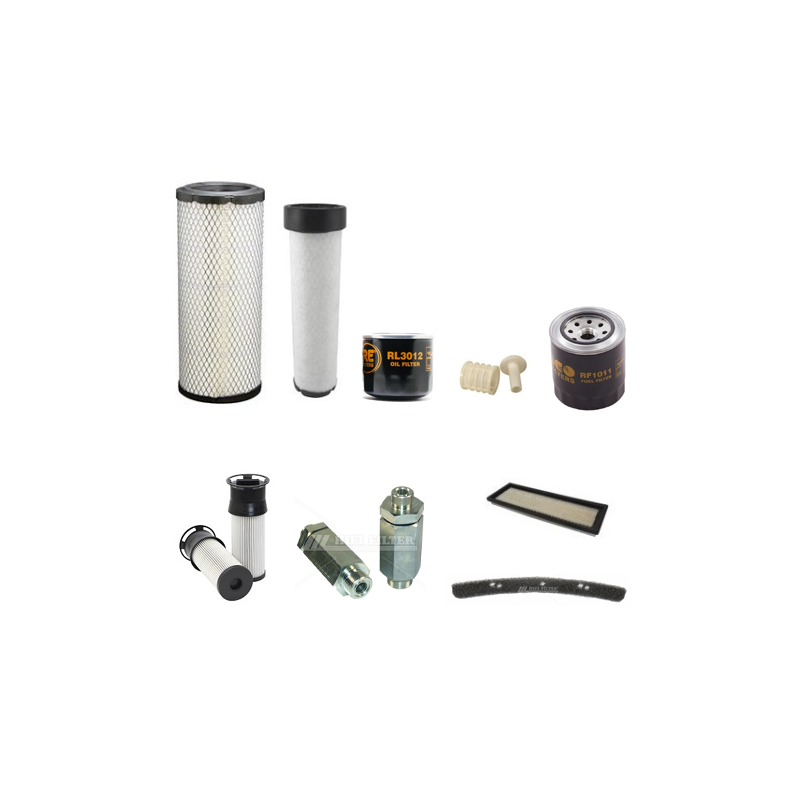 John Deere 3720 Filter Service Kit with Yanmar 3NV84HT Engine