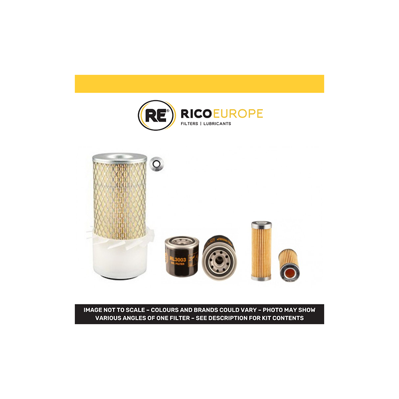 KUBOTA B 7100 Filter Service Kit w/Kubota D 750-A Eng.  Air, Oil, Fuel Filters