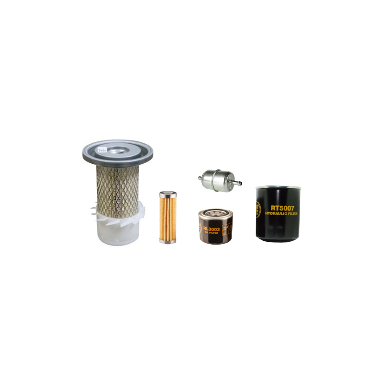 Kubota G3HST Filter Service Kit with DIESEL ENGINE Engine