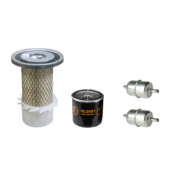 Filter Kit for Kubota G 1900 with Kubota D 722 Engine Air, Oil, Fuel Filters