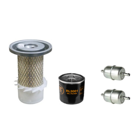 Kubota G1900 Filter Service Kit with Kubota D 722 Engine Air, Oil, Fuel Filters