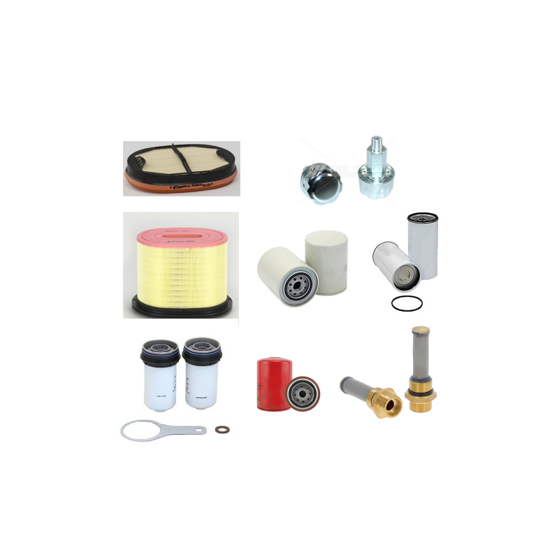 MASSEY FERGUSON MF7718 DYNA6 Filter Service Kit w/SISU Eng. YR 20155