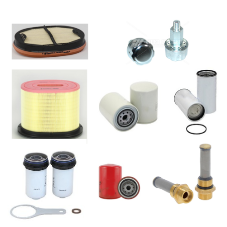 MASSEY FERGUSON MF7718 DYNA6 Filter Service Kit w/SISU Eng. YR 20155