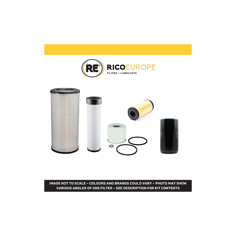 CLAAS AXOS 340 Filter Service Kit Air Oil Fuel Filters w/Perkins  Eng.   YR  2008-  2234